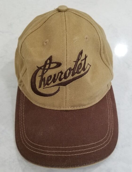 Open Road Brands Other - Chevrolet Hat Adjustable Men Brown Chevy Script Open Road Brands Cotton Casual